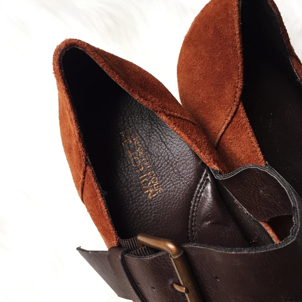 SALE‼️ Kenneth Cole Reaction Suede Heels - Picture 6 of 8
